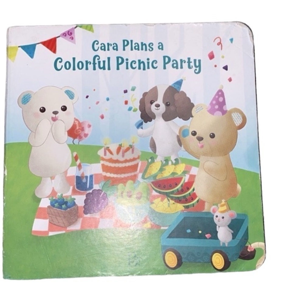 Cara Plans a Colorful picnic children’s book